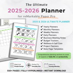 reMarkable Planner